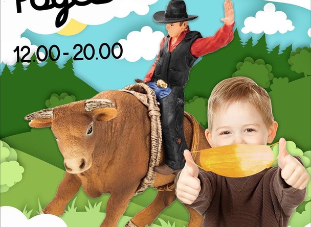 Конечно, мы не забыли и о том, что 1 июня мы отмечаем День Защиты ребенка.Ну и чтобы праздник действительно состоялся мы дарим Вам семейный аттракцион «Родео»! Наверняка, Вы не раз видели